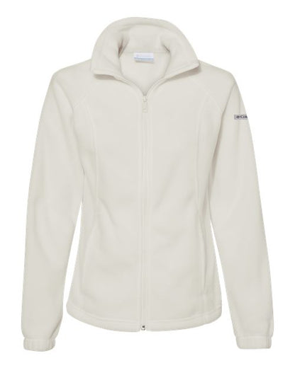 Columbia 212470 Women’s Benton Springs™ Fleece Full-Zip Jacket - Chalk - Front