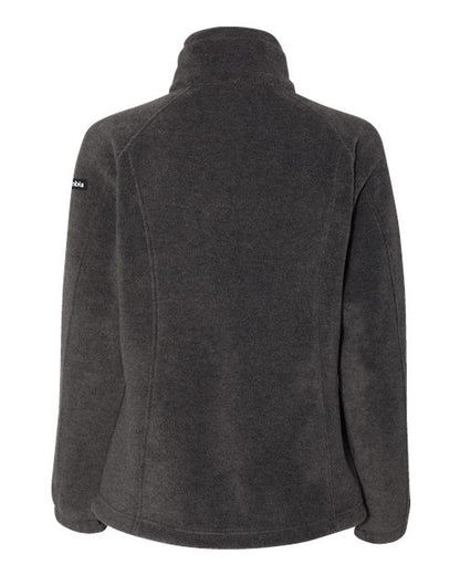 Columbia 212470 Women’s Benton Springs™ Fleece Full-Zip Jacket - Charcoal Heather - Back