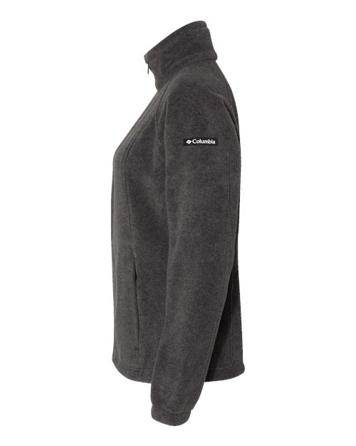 Columbia 212470 Women’s Benton Springs™ Fleece Full-Zip Jacket - Charcoal Heather - DirectSide