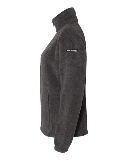 Columbia 212470 Women’s Benton Springs™ Fleece Full-Zip Jacket - Charcoal Heather - DirectSide