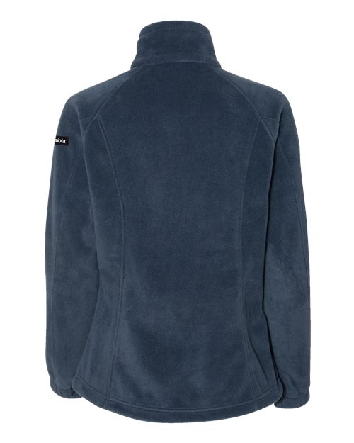 Columbia 212470 Women’s Benton Springs™ Fleece Full-Zip Jacket - Columbia Navy - Back