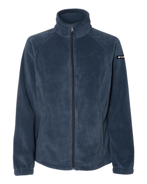 Columbia 212470 Women’s Benton Springs™ Fleece Full-Zip Jacket - Columbia Navy - Front