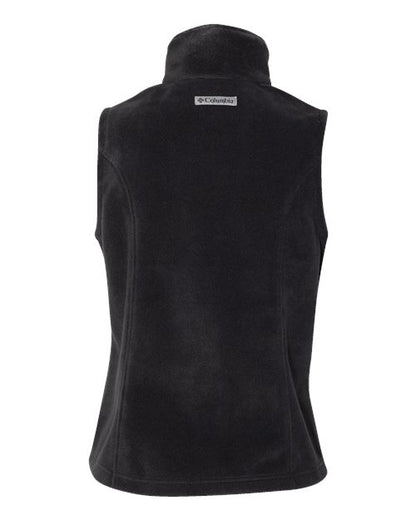 Columbia 212471 Women’s Benton Springs™ Fleece Vest - Black - Back