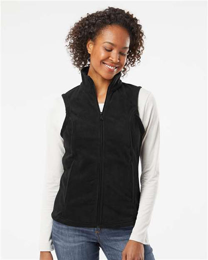 Columbia 212471 Women’s Benton Springs™ Fleece Vest - Black - OnModelFront