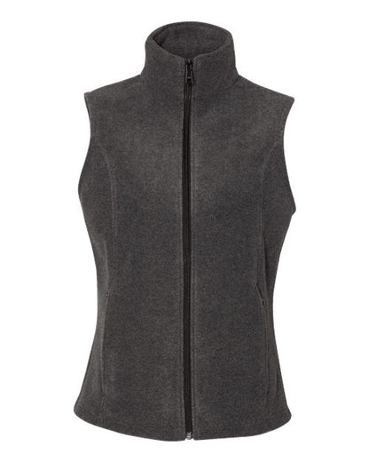 Columbia 212471 Women’s Benton Springs™ Fleece Vest - Charcoal Heather - Front
