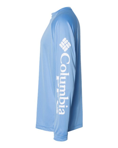Columbia 212472 Men's PFG Terminal Tackle™ Long Sleeve T-Shirt - White Cap/ White - DirectSide