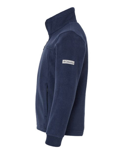 Columbia 212479 Youth Steens Mountain™ II Fleece Full-Zip Jacket - Collegiate Navy - DirectSide