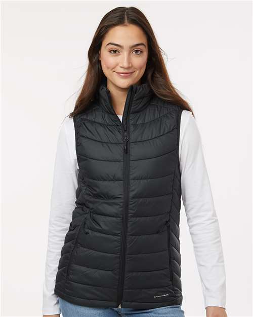 Columbia 212492 Women's Powder Lite™ Vest - Black - OnModelFront