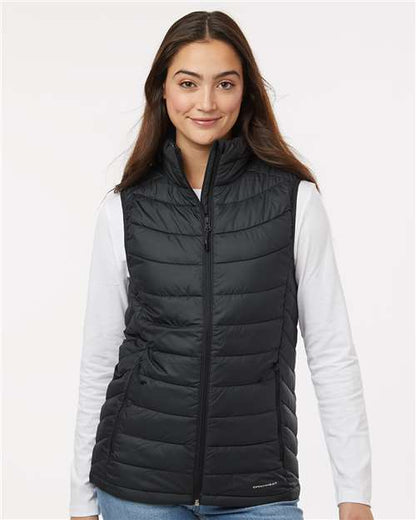 Columbia 212492 Women's Powder Lite™ Vest - Black - OnModelFront