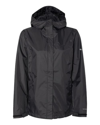 Columbia 212481 Women's Arcadia™ II Rain Jacket - Black - Front