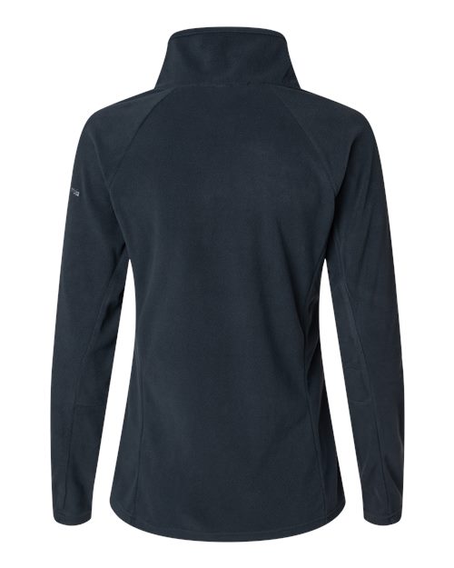 Columbia 212495 Women's Glacial™ IV Fleece Half-Zip Pullover - Black - Back