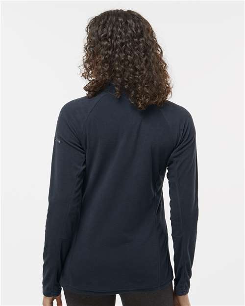 Columbia 212495 Women's Glacial™ IV Fleece Half-Zip Pullover - Black - OnModelBack