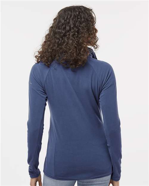Columbia 212495 Women's Glacial™ IV Fleece Half-Zip Pullover - Nocturnal - OnModelBack