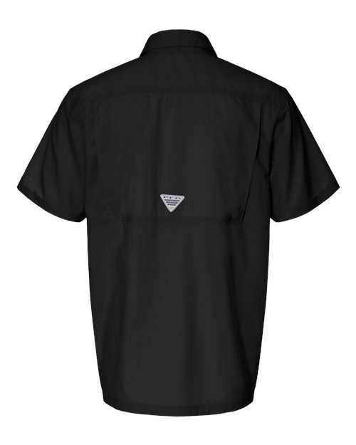 Columbia 212484 Men's PFG Slack Tide™ Camp Shirt - Black - Back