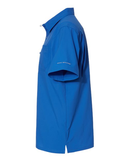 Columbia 212484 Men's PFG Slack Tide™ Camp Shirt - Vivid Blue - DirectSide