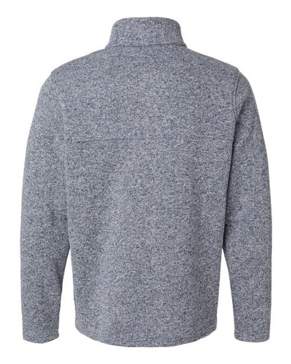 Columbia 209573 Men's Alto Pass™ Fleece Half-Snap Pullover - Dark Mountain Heather - Back