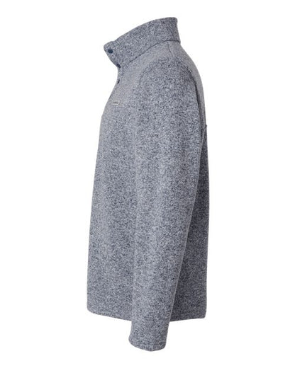 Columbia 209573 Men's Alto Pass™ Fleece Half-Snap Pullover - Dark Mountain Heather - DirectSide