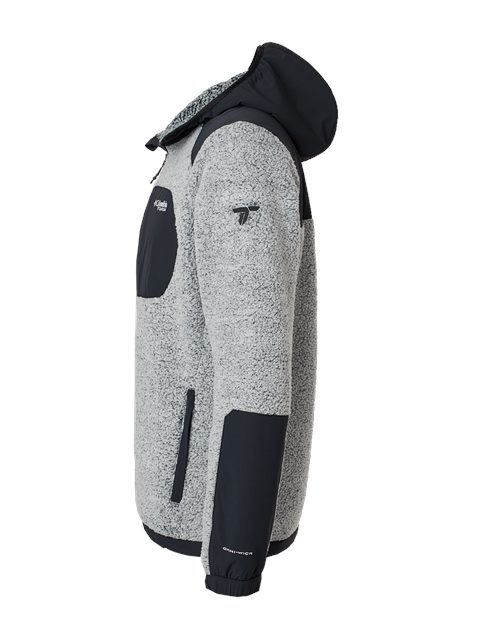 Columbia 209647 Men's Arctic Crest™ Sherpa Full-Zip Jacket - White/ Black - DirectSide