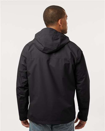 Columbia 208934 Men's Hikebound™ II Jacket - Black - OnModelBack