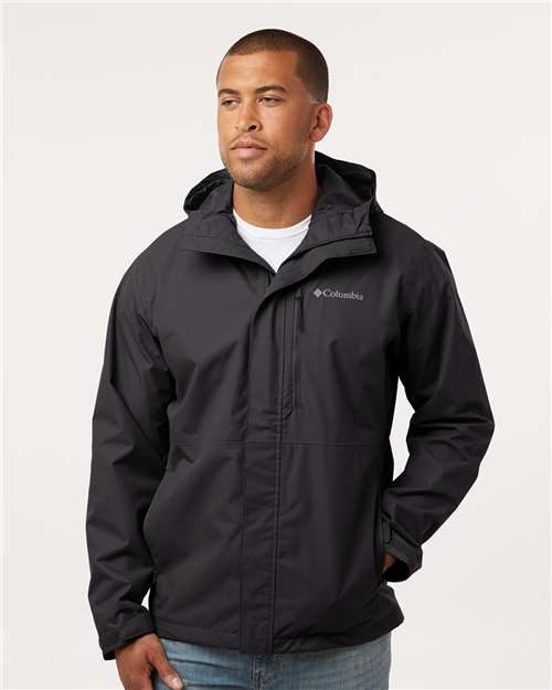 Columbia 208934 Men's Hikebound™ II Jacket - Black - OnModelFront