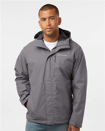 Columbia 208934 Men's Hikebound™ II Jacket - City Grey - OnModelFront