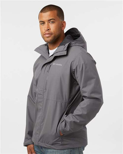 Columbia 208934 Men's Hikebound™ II Jacket - City Grey - OnModelSide