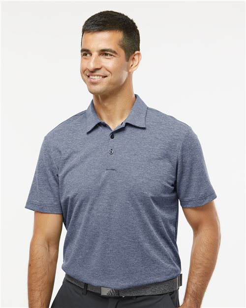 adidas A582 Men's Heathered Polo - style view