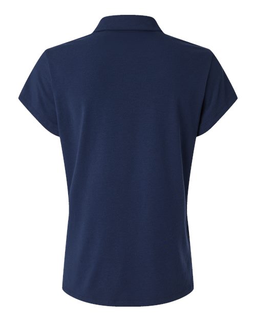 adidas A690 Women's Blended Polo - Solid Collegiate Navy - Back