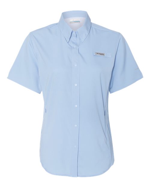 Columbia 212466 Women's PFG Tamiami™ II Short Sleeve Shirt - Sail - Front