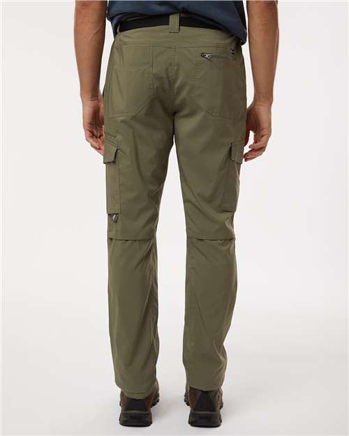 Columbia 212335 Men's Skien Valley™ Cargo Pants - Stone Green - OnModelBack