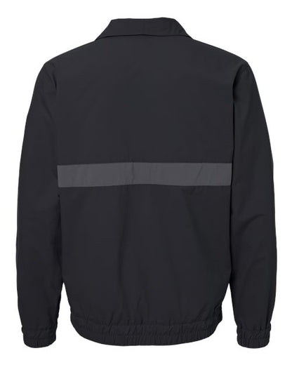 Columbia 212106 Men's Spire Valley™ Windbreaker - Black/ Shark - Back