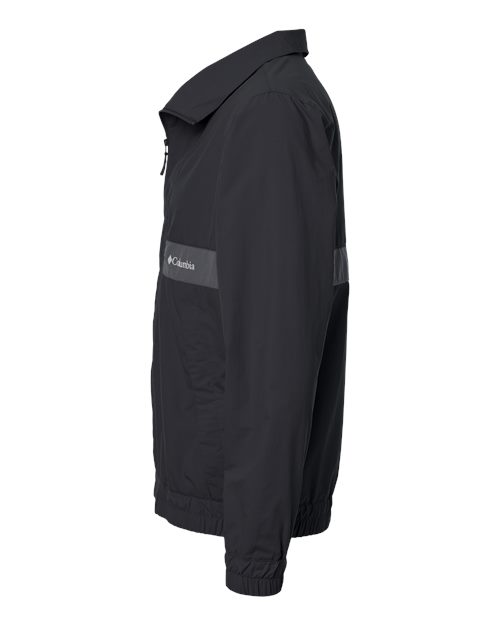 Columbia 212106 Men's Spire Valley™ Windbreaker - Black/ Shark - DirectSide
