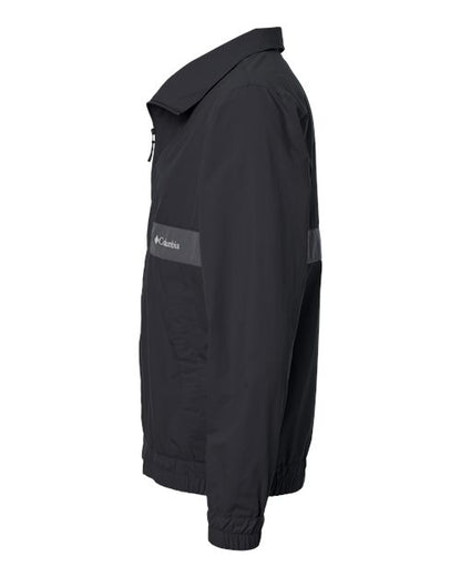 Columbia 212106 Men's Spire Valley™ Windbreaker - Black/ Shark - DirectSide