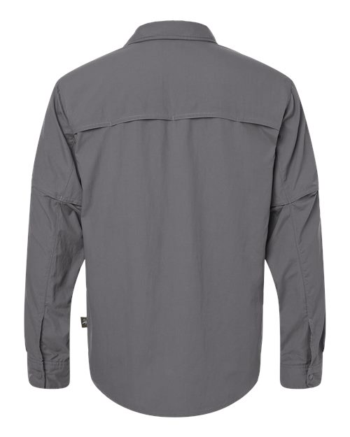 Columbia 212332 Men's Skien Valley™ Pocket Shirt - City Grey - Back