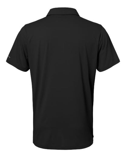 Columbia 211856 Men's Tech Trail™ Utility Polo - Black - Back