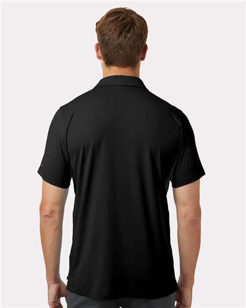 Columbia 211856 Men's Tech Trail™ Utility Polo - Black - OnModelBack