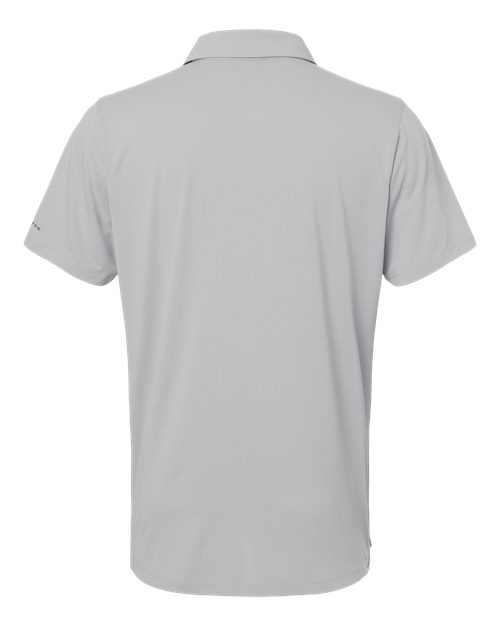 Columbia 211856 Men's Tech Trail™ Utility Polo - Columbia Grey - Back