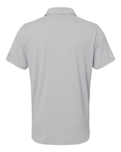 Columbia 211856 Men's Tech Trail™ Utility Polo - Columbia Grey - Back