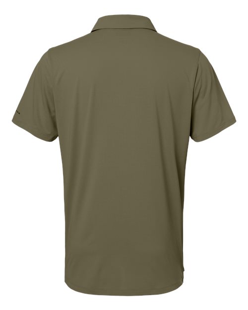 Columbia 211856 Men's Tech Trail™ Utility Polo - Stone Green - Back