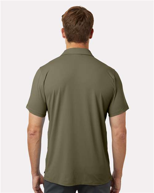 Columbia 211856 Men's Tech Trail™ Utility Polo - Stone Green - OnModelBack