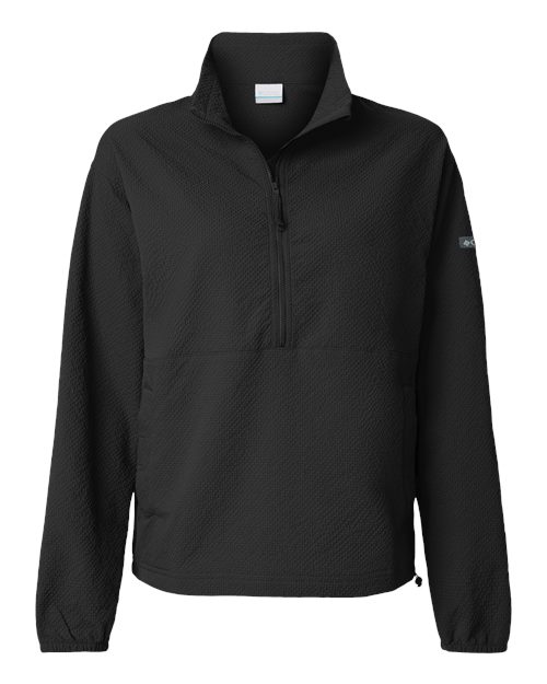 Columbia 211893 Women's Sucker for Summer™ Half-Zip Pullover - Black - Front