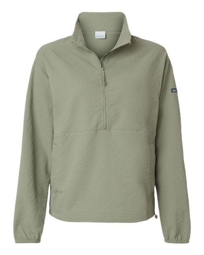 Columbia 211893 Women's Sucker for Summer™ Half-Zip Pullover - Safari - Front