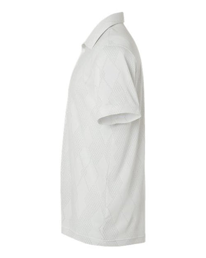 adidas A2008 Men's Ultimate365 Textured Polo - White - DirectSide