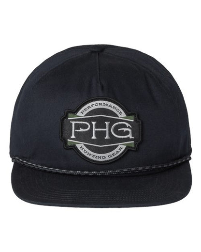 Columbia 209319 PHG Terminal™ Shot Snapback Cap - Black - Front