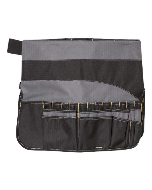 DRI DUCK 1400DD Bucket Tool Bag - Charcoal - Back