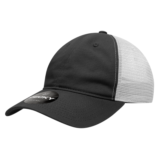 Decky-120-6 Panel Low Profile Relaxed Cotton Trucker
