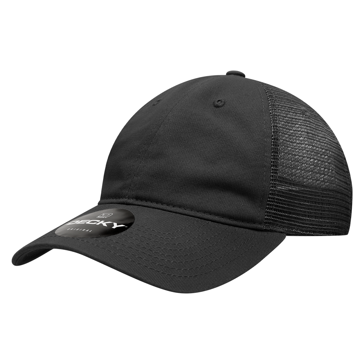 Decky-120-6 Panel Low Profile Relaxed Cotton Trucker