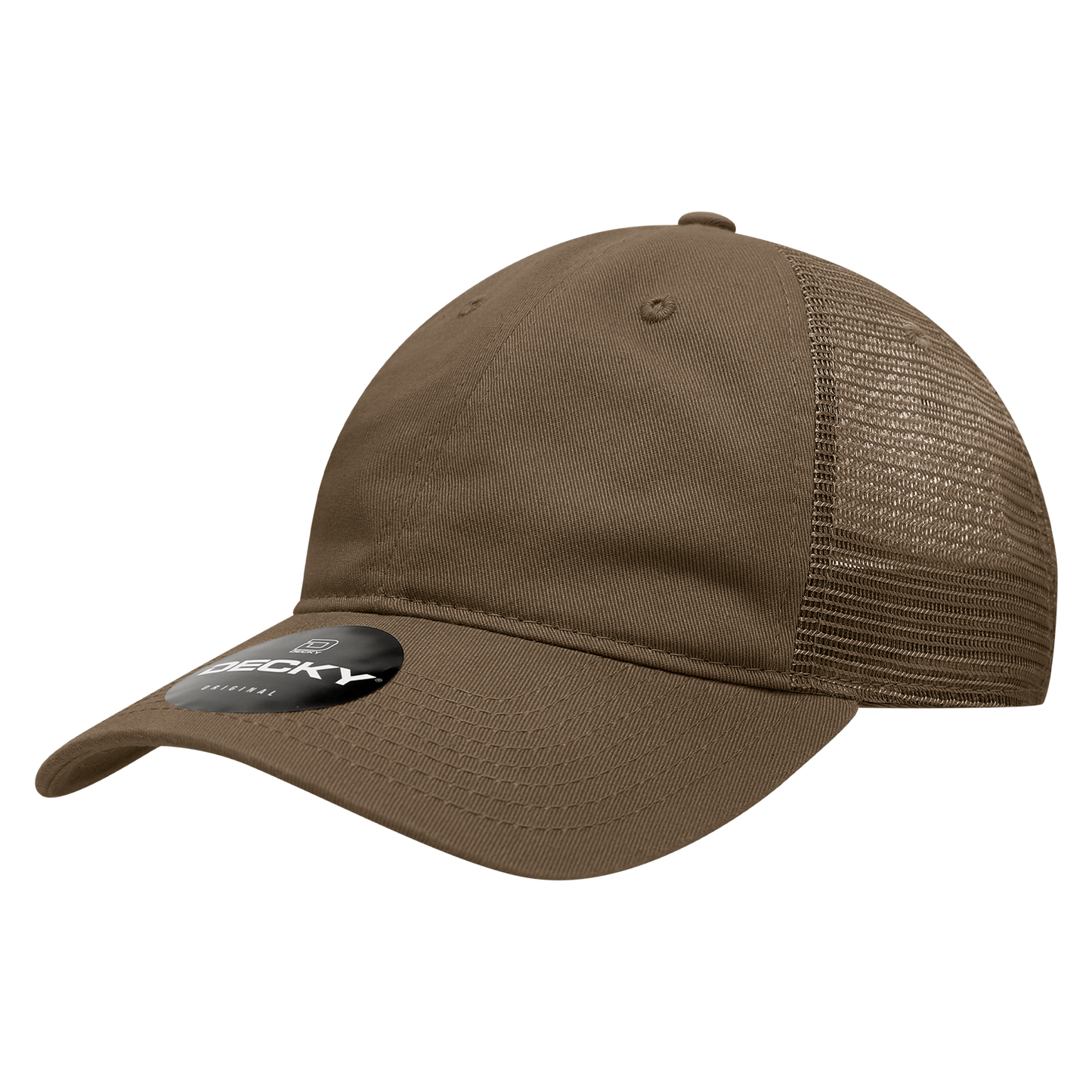 Decky-120-6 Panel Low Profile Relaxed Cotton Trucker