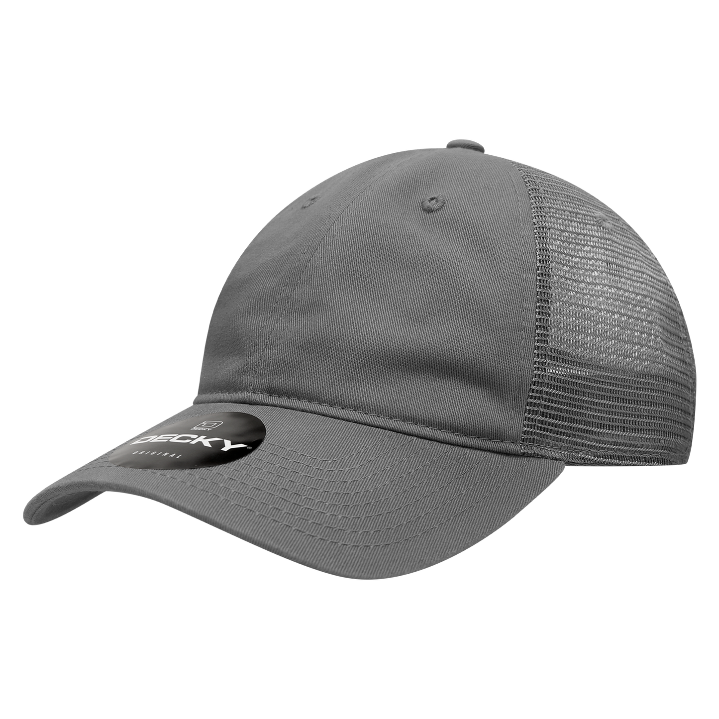 Decky-120-6 Panel Low Profile Relaxed Cotton Trucker