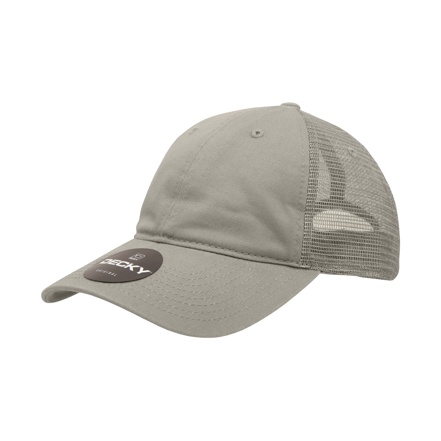 Decky-120-6 Panel Low Profile Relaxed Cotton Trucker
